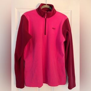 Helly Hansen Fleece in Maroon/Pink